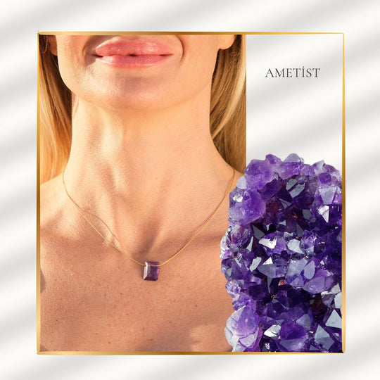 Üçüncü Göz Çakra – Ametist Kolye