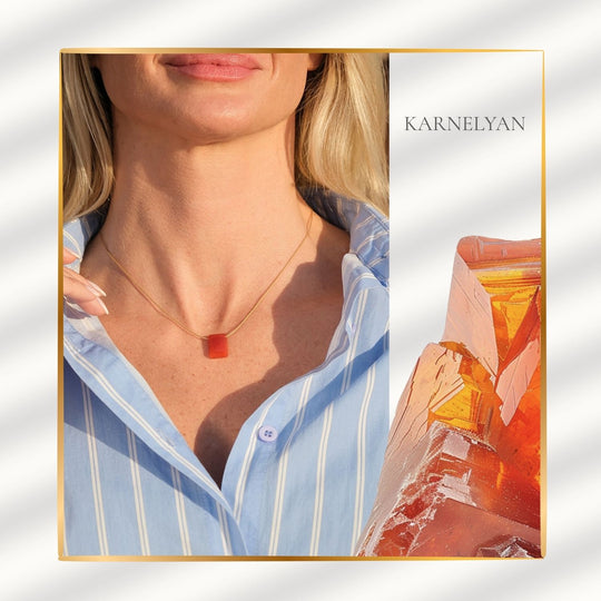 Sakral Çakra – Karnelyan Kolye 