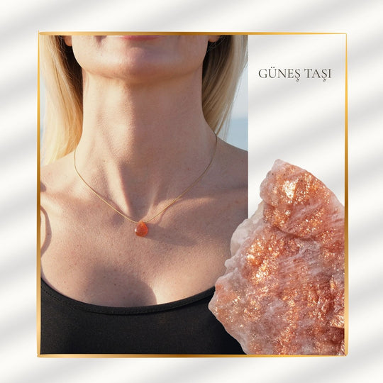 Özgüvenin Taşı – Güneş Taşı Kolye