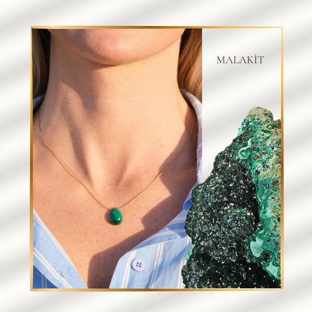 Bereketin Taşı – Malakit Kolye