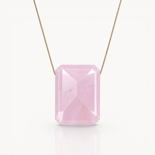 Kalp Çakra – Pembe Kuvars Kolye