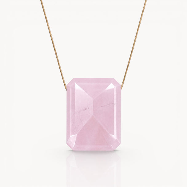 Kalp Çakra – Pembe Kuvars Kolye