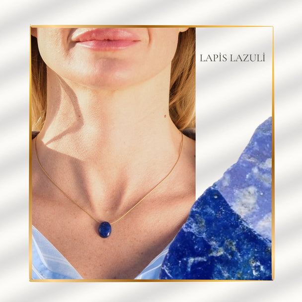 Terazi Burcu Taşı - Lapis Lazuli Kolye